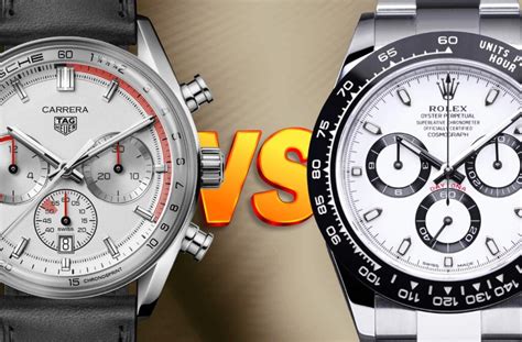 tag heuer vs rolex price|tag vs rolex.